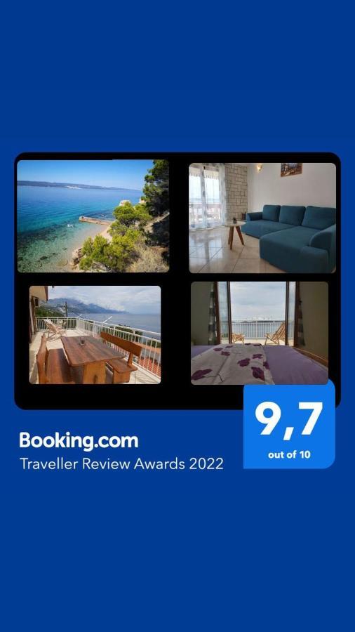 Beautiful Apartment 80 M From The Sea Marusici  ภายนอก รูปภาพ