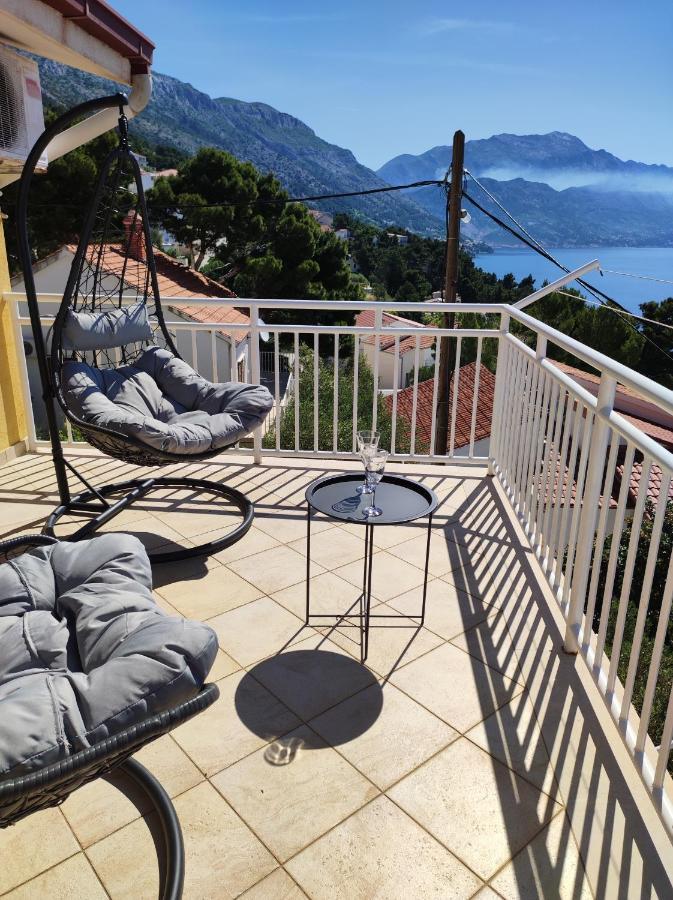 Beautiful Apartment 80 M From The Sea Marusici  ภายนอก รูปภาพ