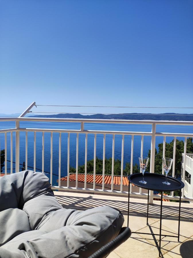 Beautiful Apartment 80 M From The Sea Marusici  ภายนอก รูปภาพ