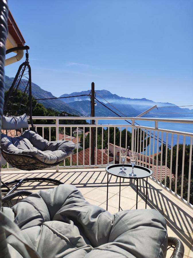 Beautiful Apartment 80 M From The Sea Marusici  ภายนอก รูปภาพ